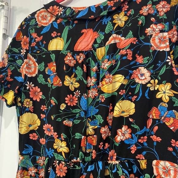 Anthropologie - Maeve - Bloedel Floral Butterfly Dress - Picture 15 of 17